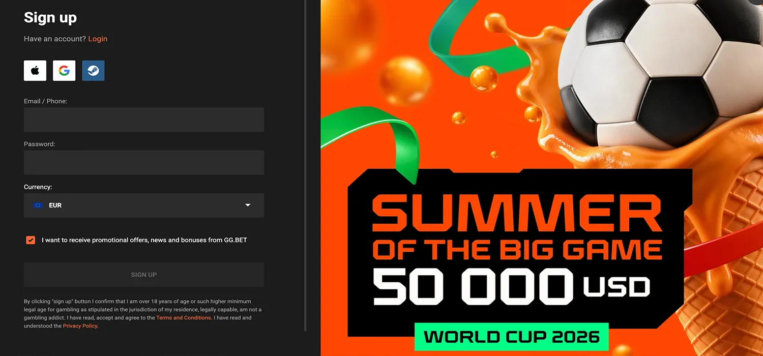 GGBet: στοιχηματική πλατφόρμα 18+ για esports